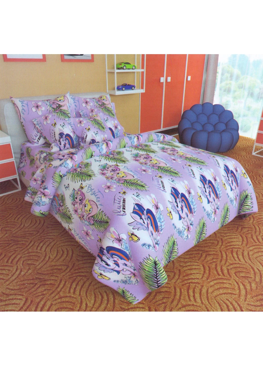 КПБ 1.5-спальний CottonTwill (257043888)