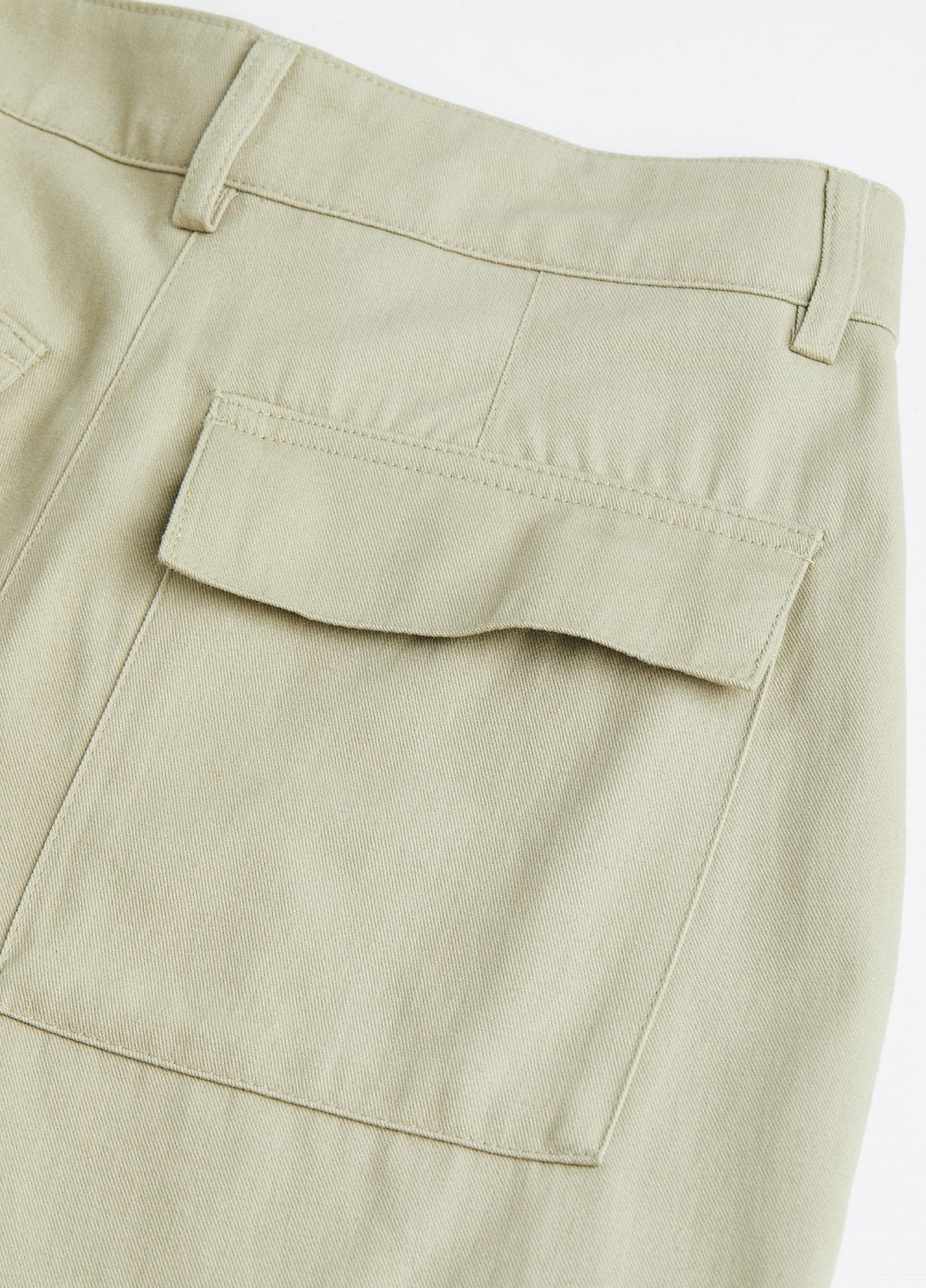 Светло-зеленые кэжуал демисезонные брюки H&M