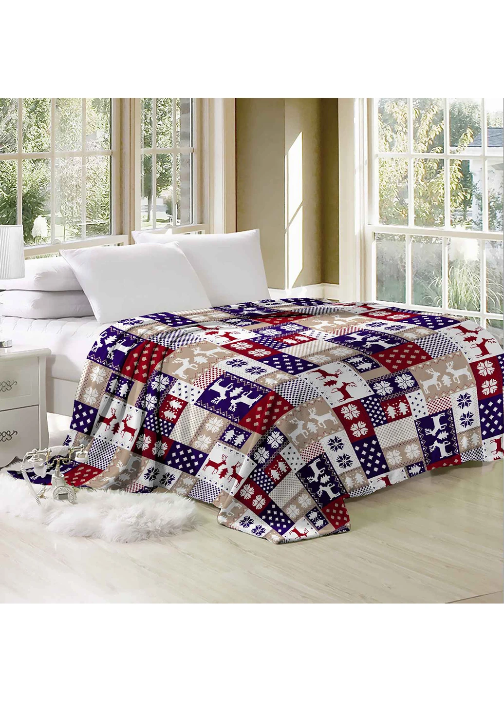 Плед Велсофт 180х210 см CottonTwill (257050594)
