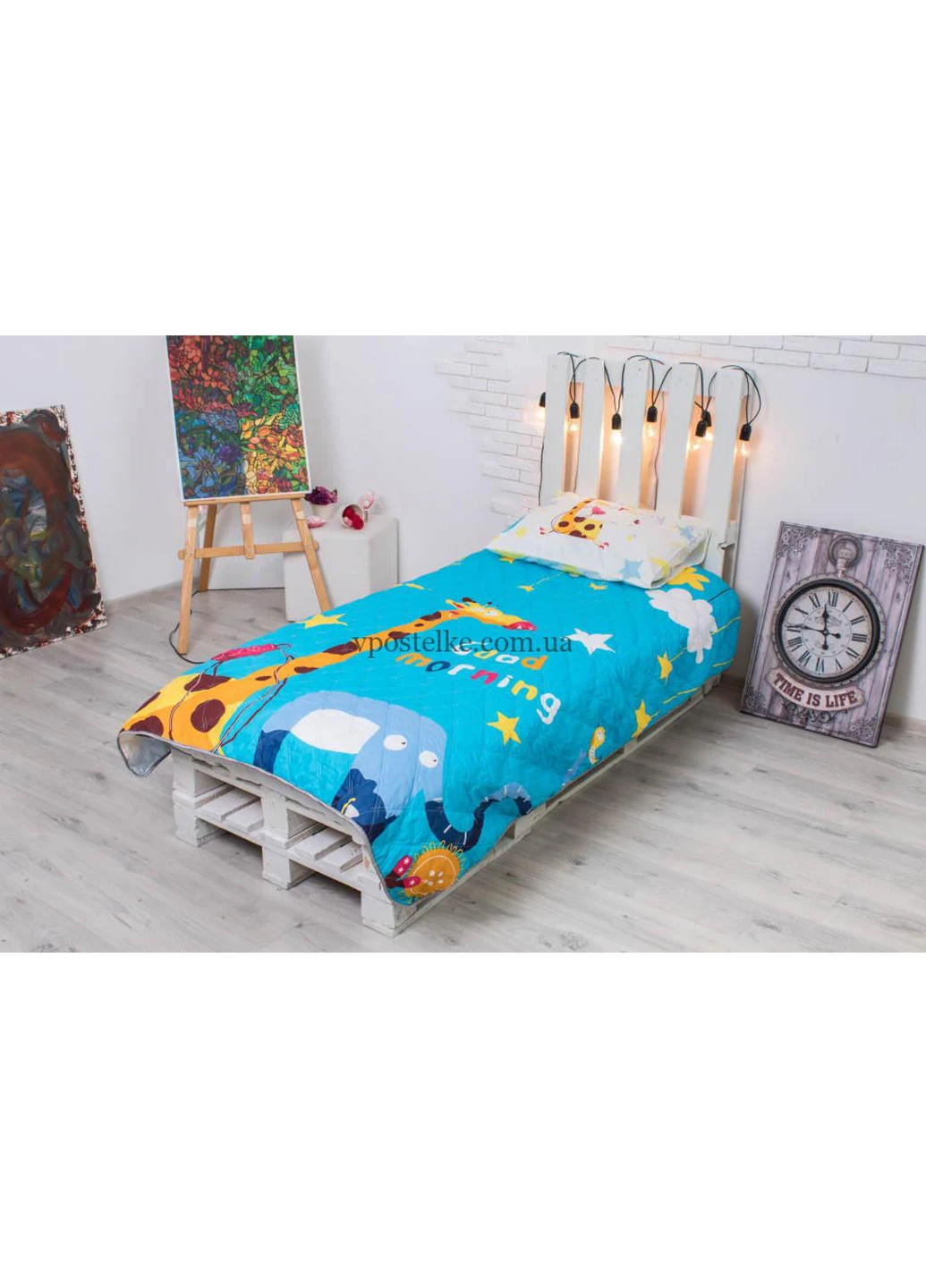 Покрывало на детскую кровать 145х205 см CottonTwill (257049661)