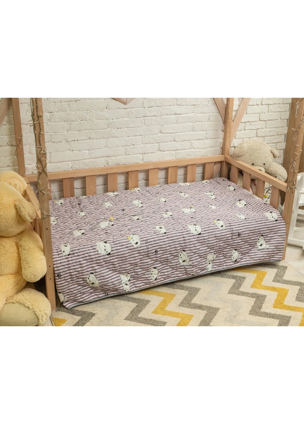 Покрывало на детскую кровать 90х205 см CottonTwill (257049617)