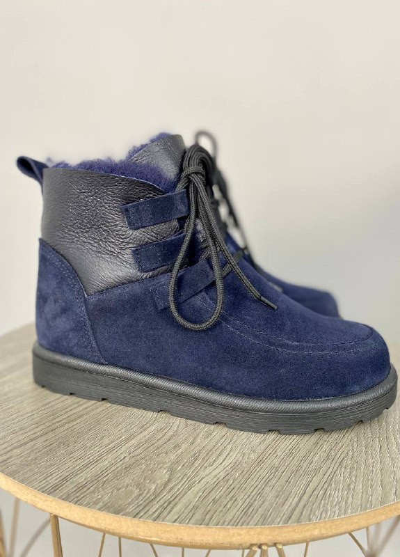 Синие угги shoesband Brand