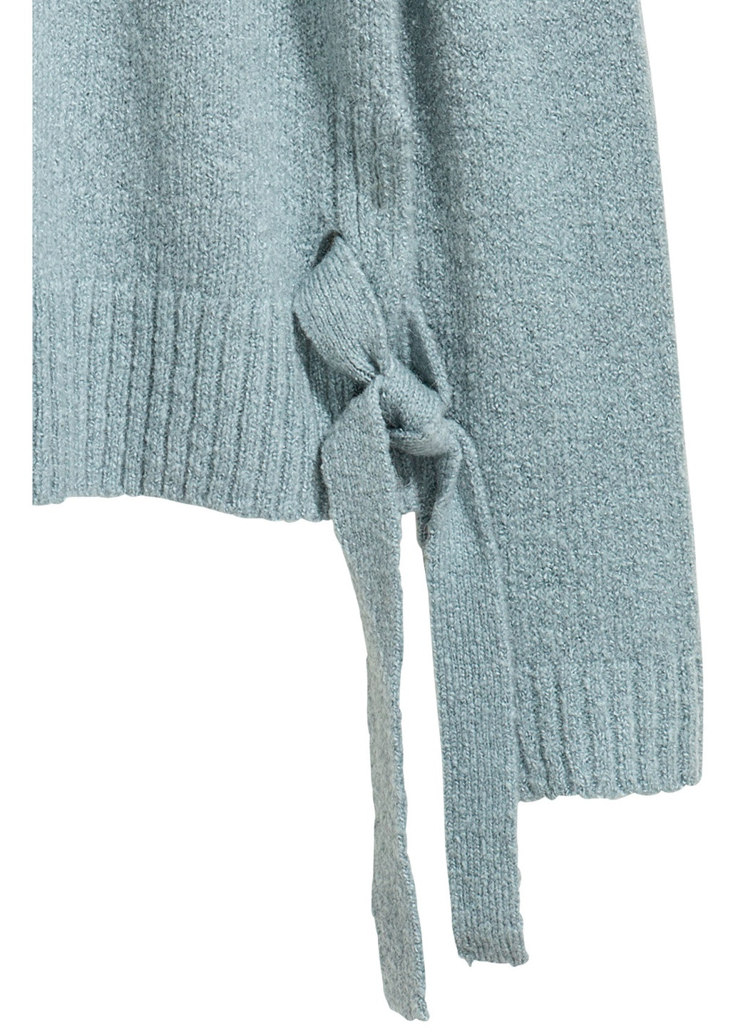 Бирюзовый зимний свитер H&M