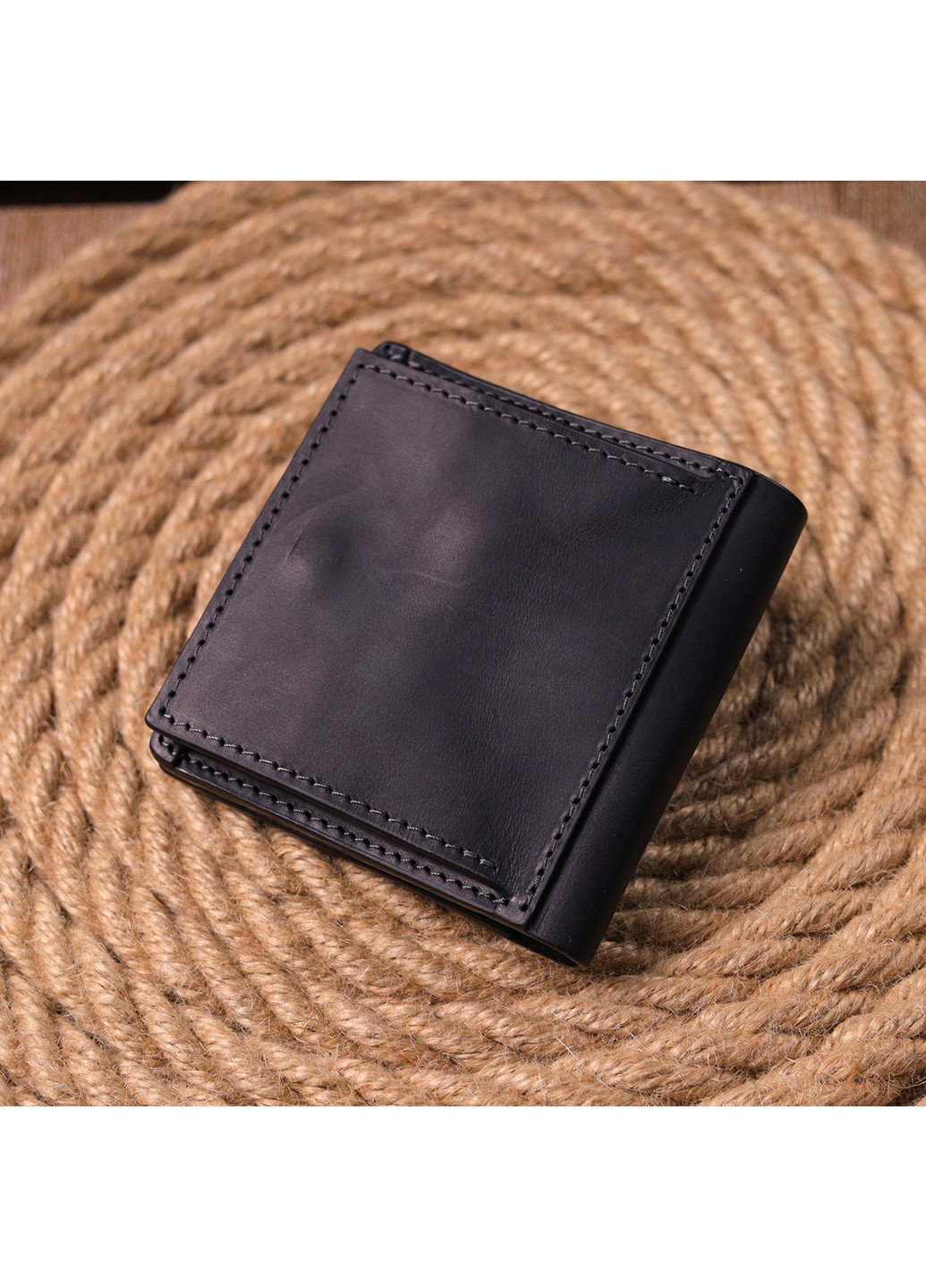 Шкіряний гаманець 9,5х10х1,5 см Grande Pelle (257064050)