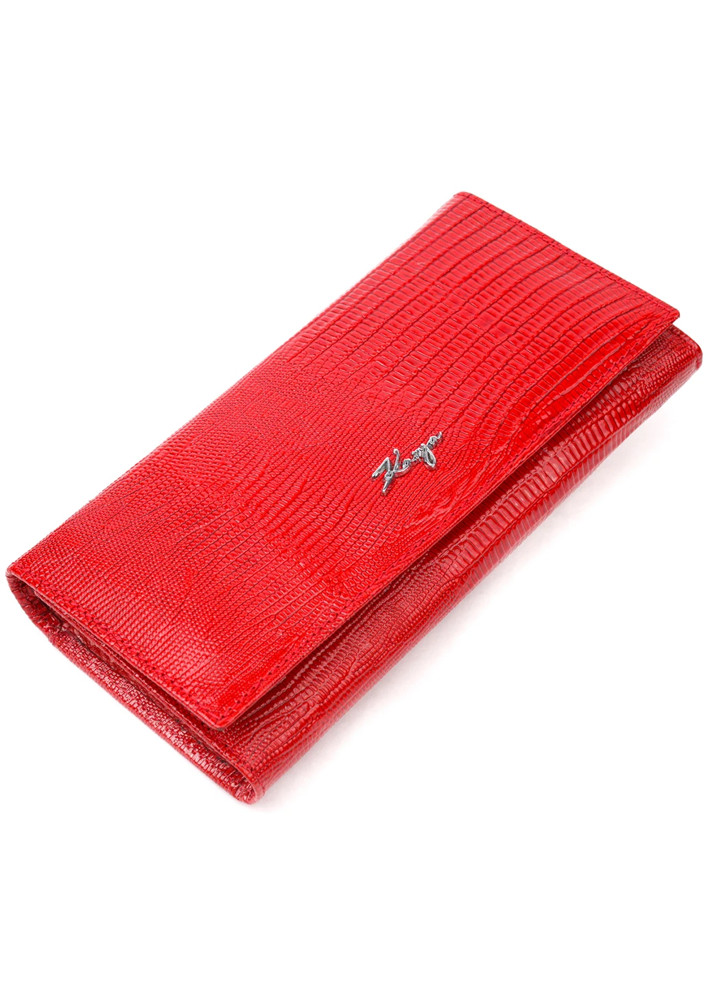 Женский кожаный кошелек 19,5х9,5х2 см Karya (257062911)