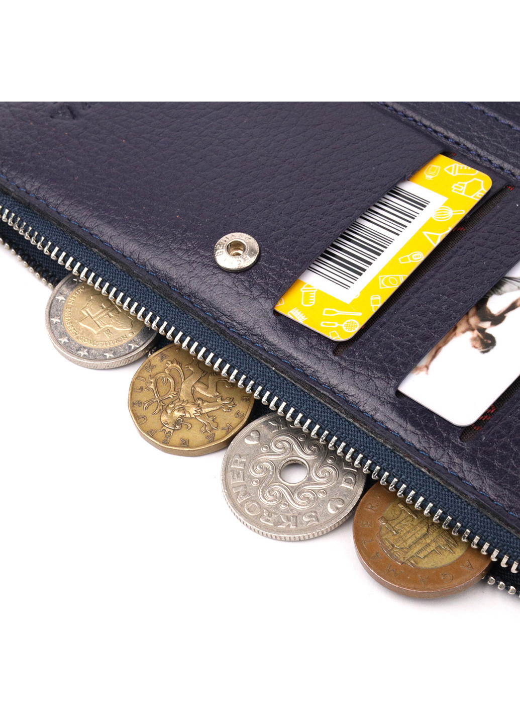 Шкіряний гаманець 17,5х9,5х1 см Karya (257066247)