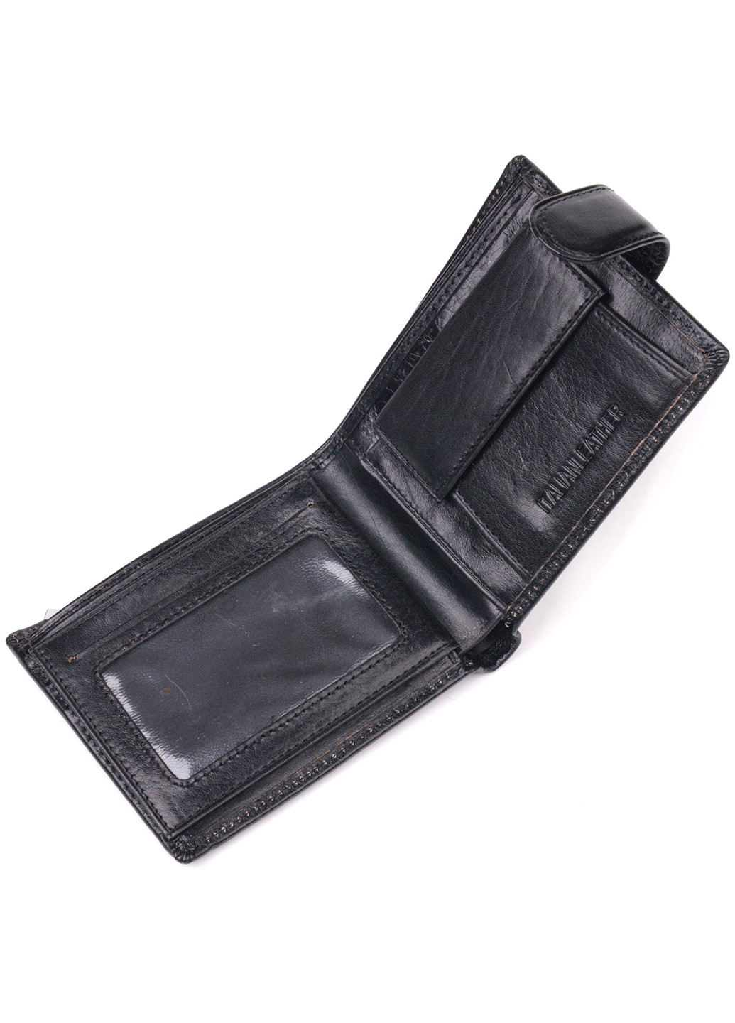 Мужской кожаный бумажник 11х9,5х2 см st leather (257065384)