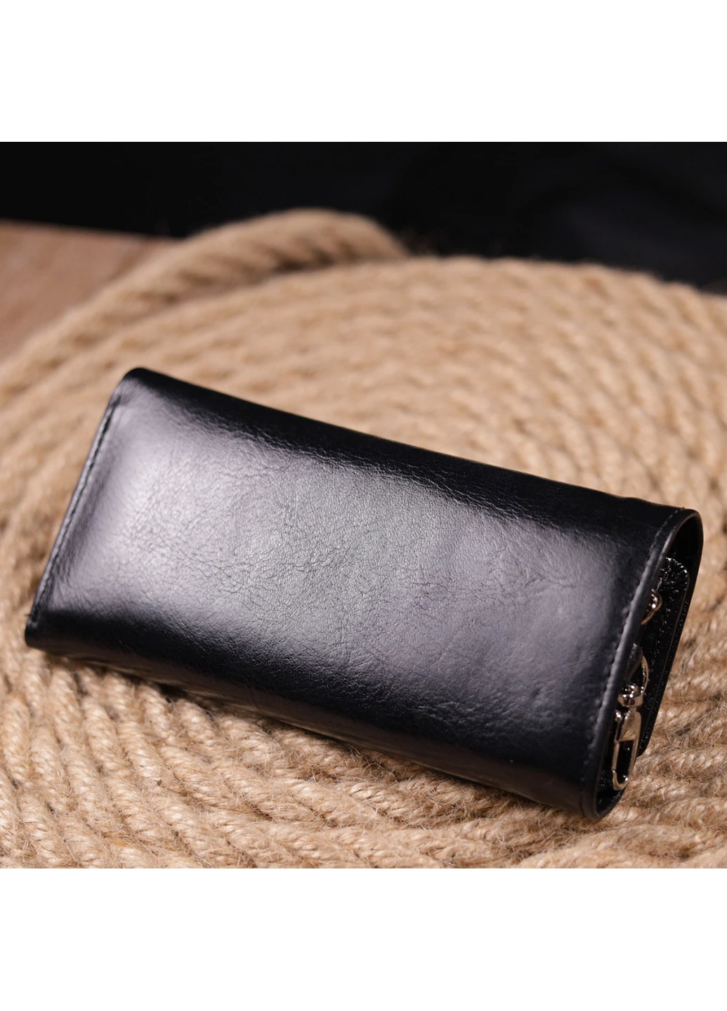 Чоловічий шкіряний гаманець 15х7х2,5 см st leather (257066285)