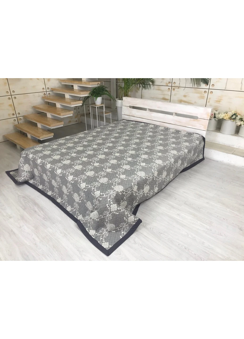 Покривало на ліжко 220х235 см CottonTwill (257066120)