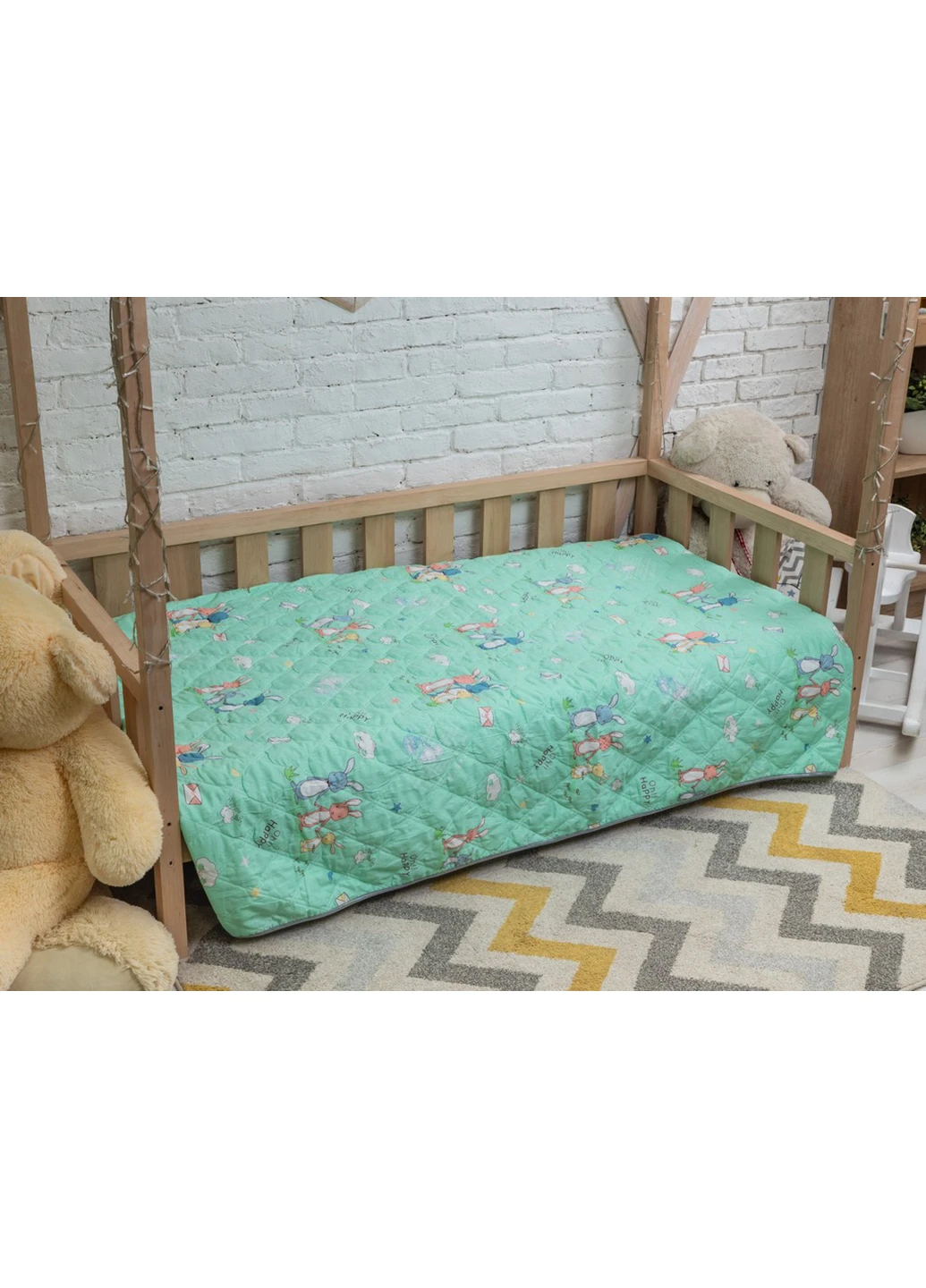 Покривало на дитяче ліжко 70х130 см CottonTwill (257063564)