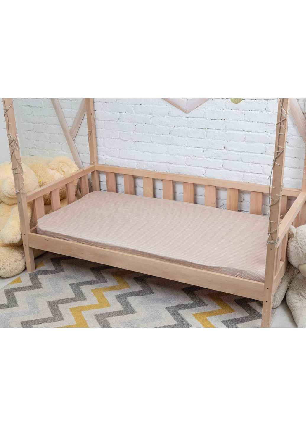 Простирадло на резинці 70х120 см CottonTwill (257065760)
