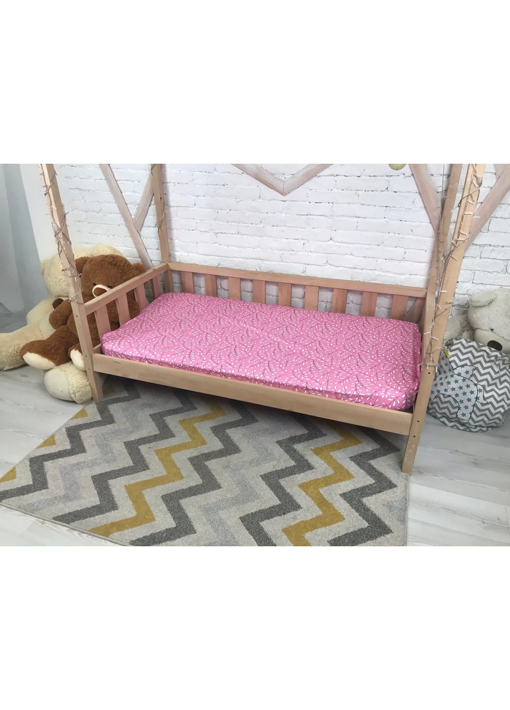 Простирадло на резинці 60х120 см CottonTwill (257065895)