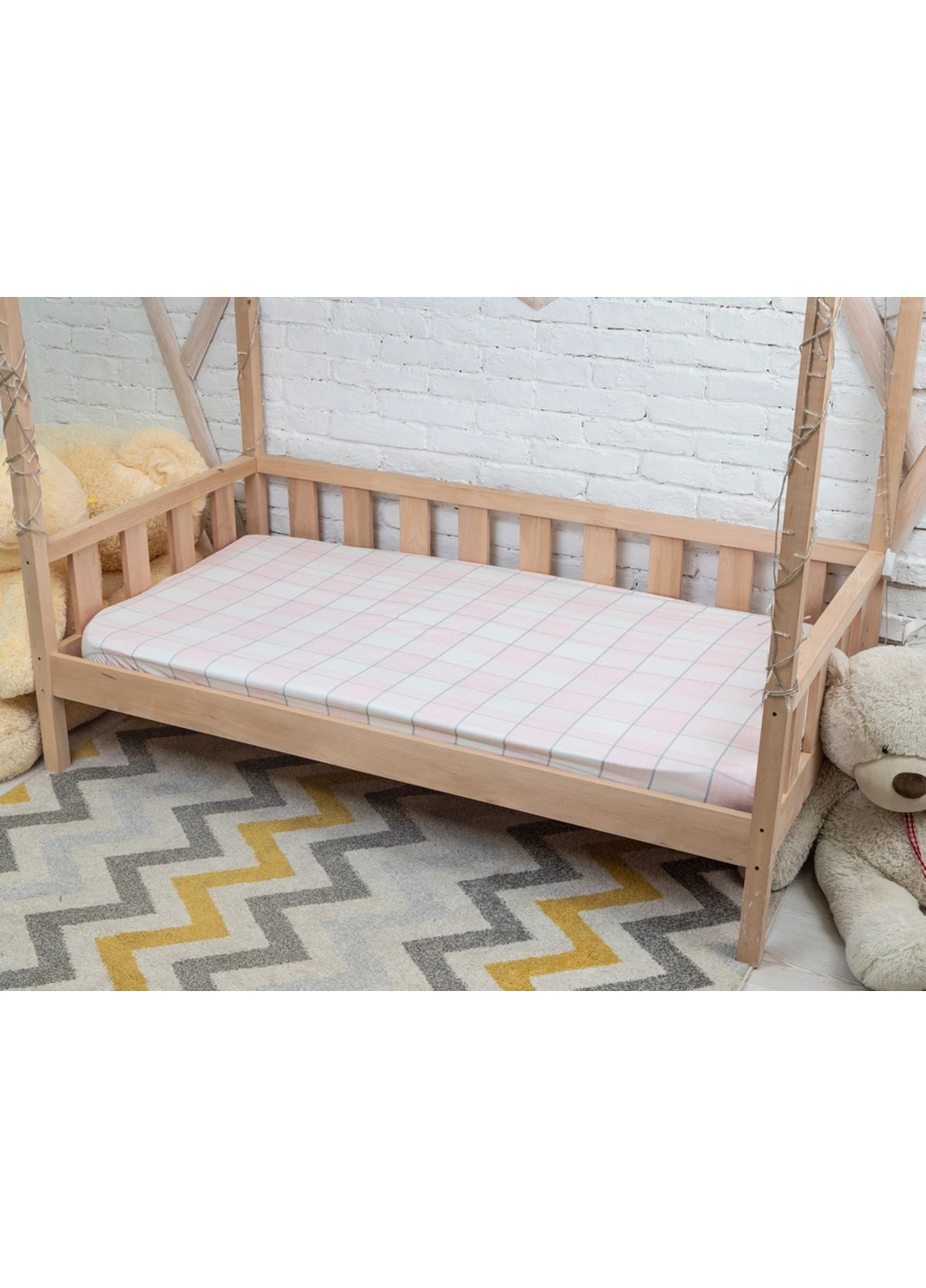 Простирадло на резинці 120х200 см CottonTwill (257065984)