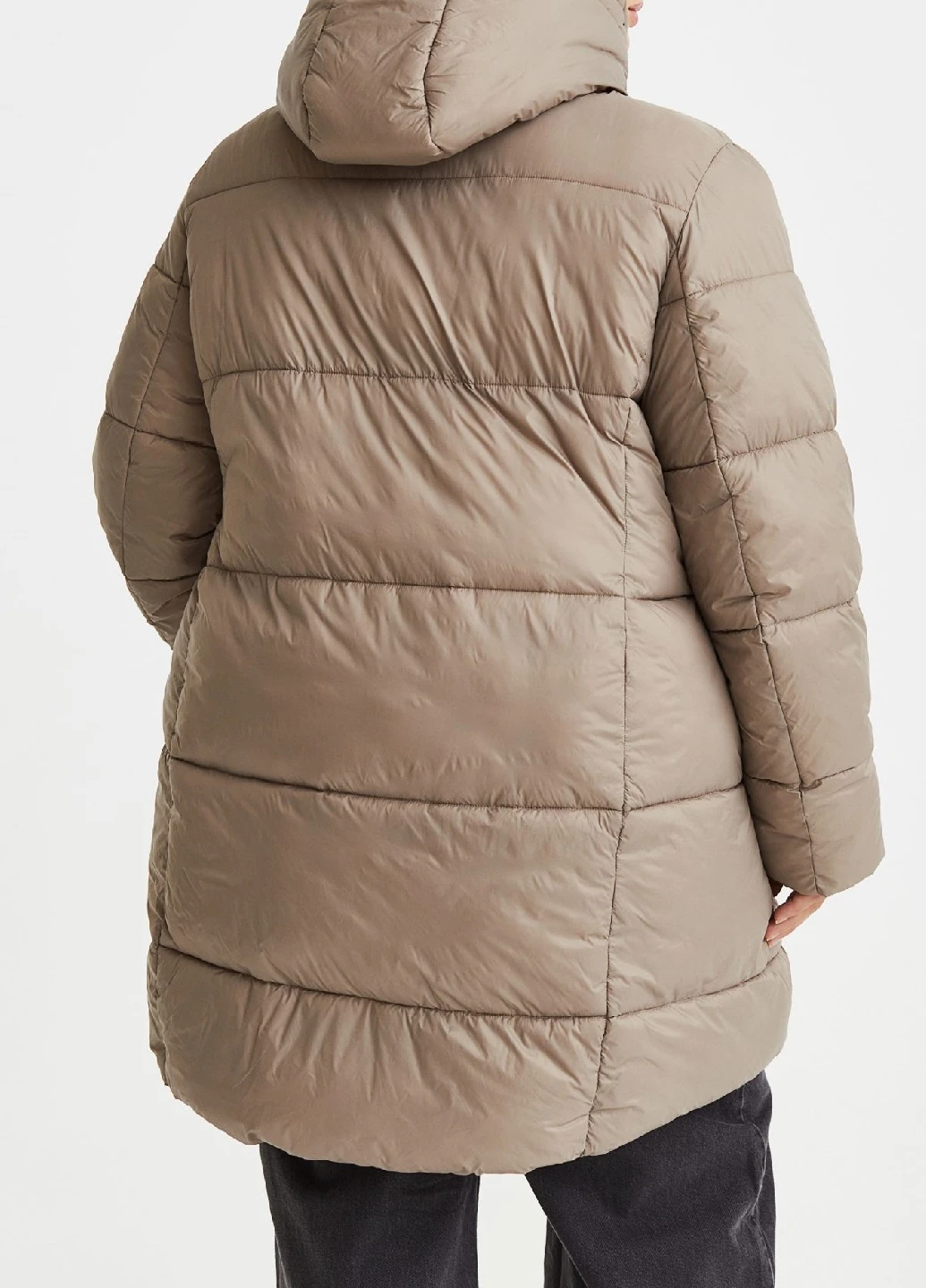Бежева зимня куртка H&M