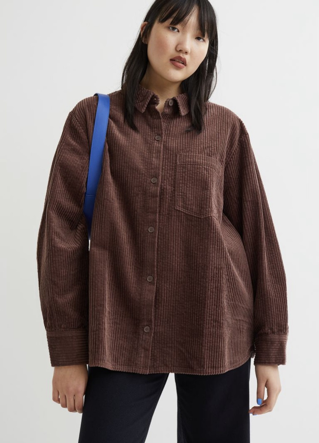 Вельветовая куртка H&M сорочка (257061046)