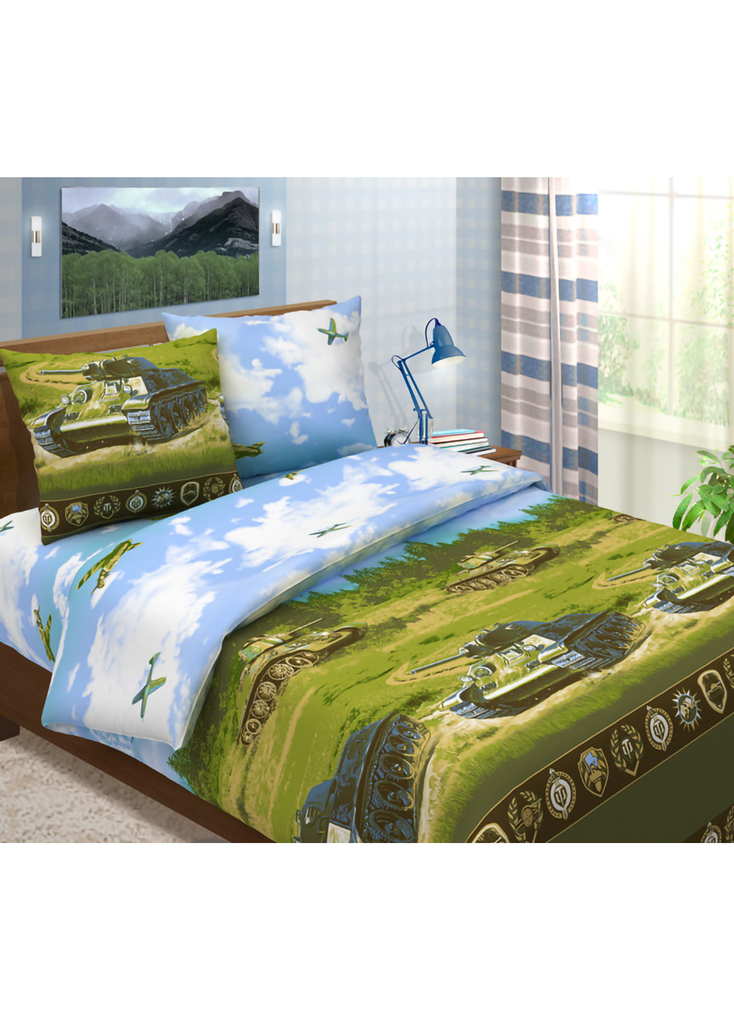 Постельное белье Евро CottonTwill (257064873)