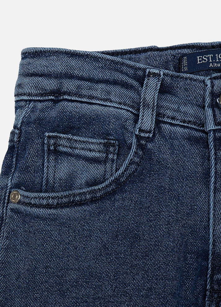 Синие демисезонные джинсы клеш для девочки Altun