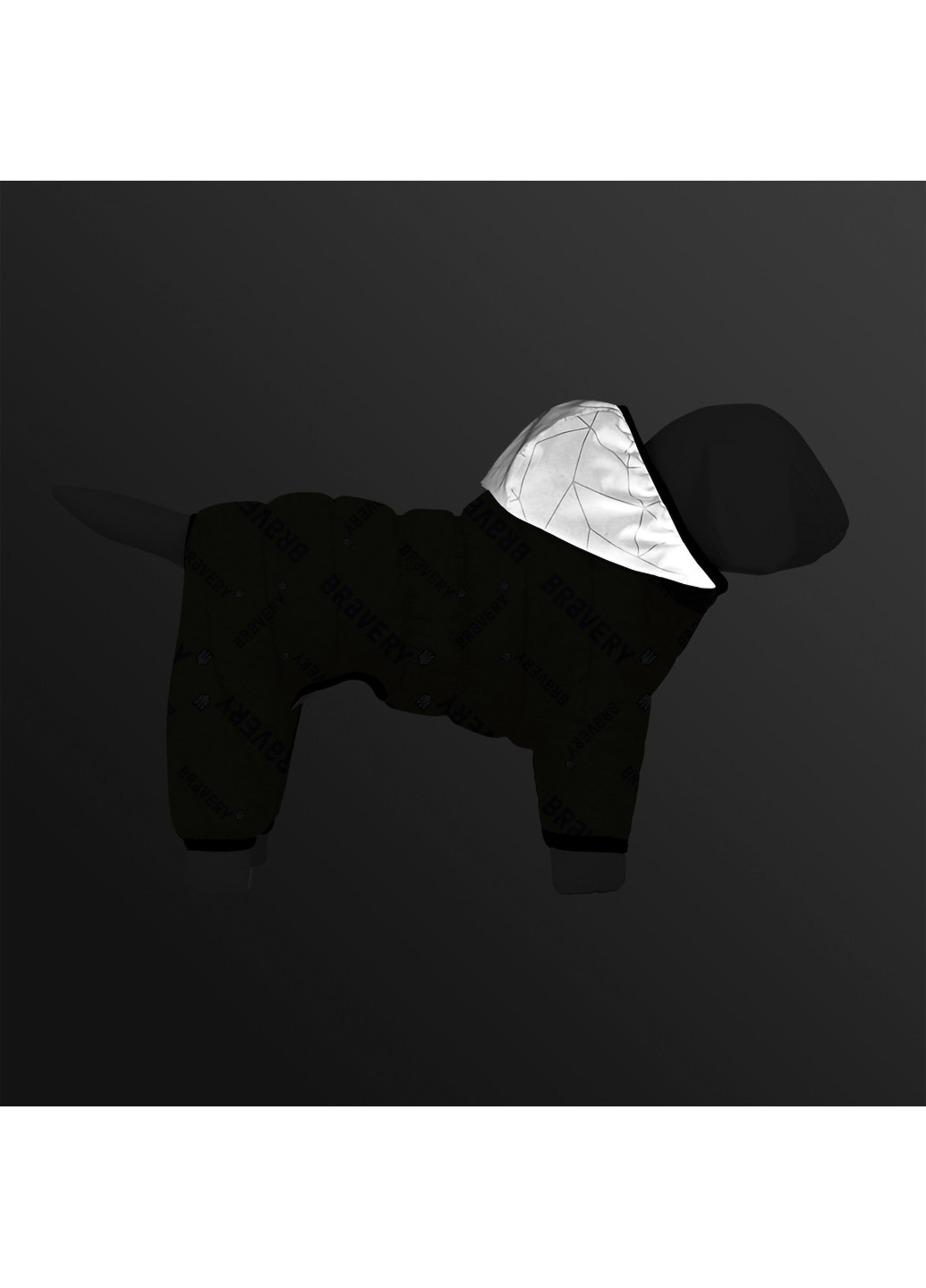 Комбинезон для собак рисунок "Смелость" S40 WAUDOG (257086289)