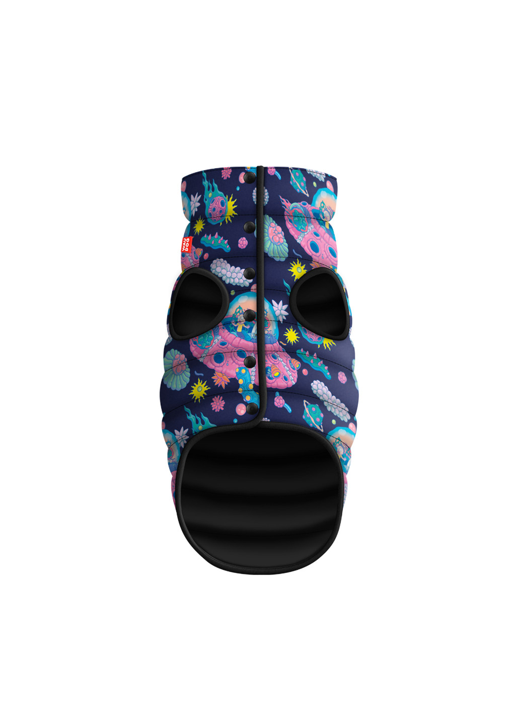 Курточка для собак рисунок "Рик и Морти 1" L55 WAUDOG (257082547)