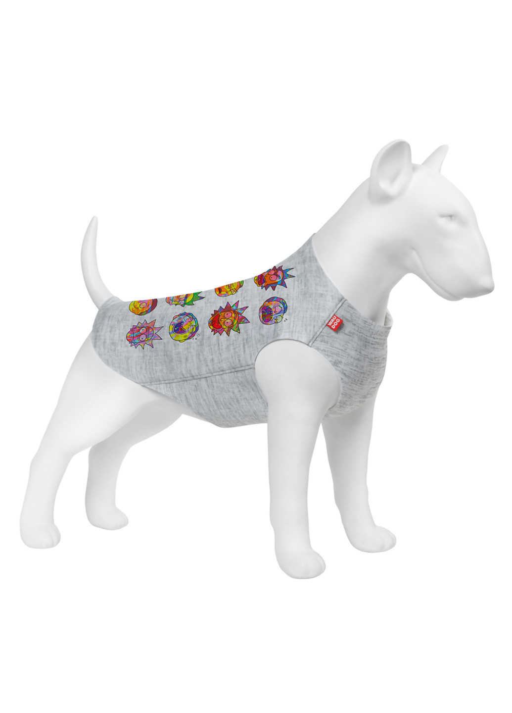 Майка для собак малюнок "Рік та Морті 1" M45 WAUDOG (257083662)