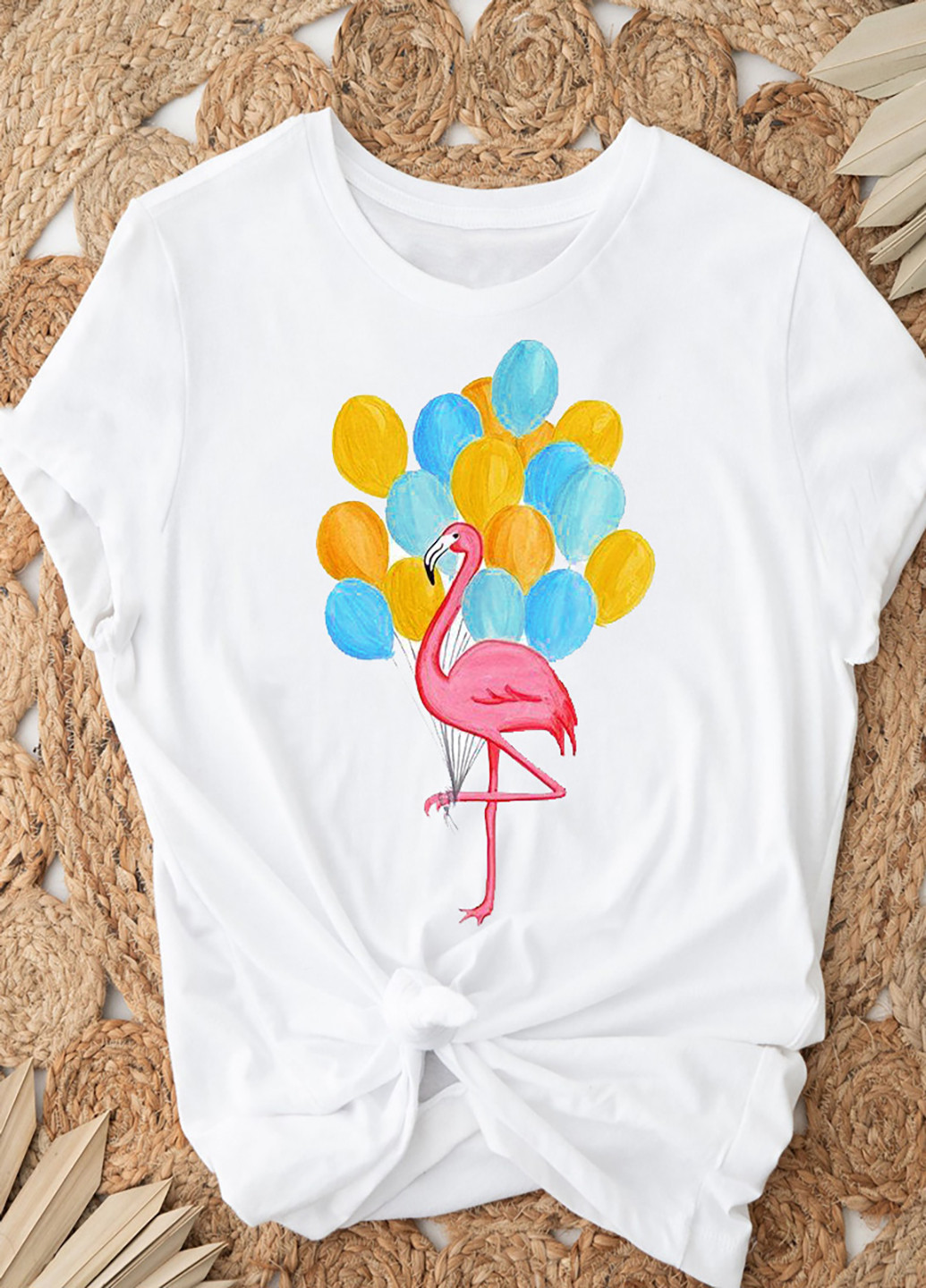 Белая демисезон футболка женская белая flamingo ua Love&Live