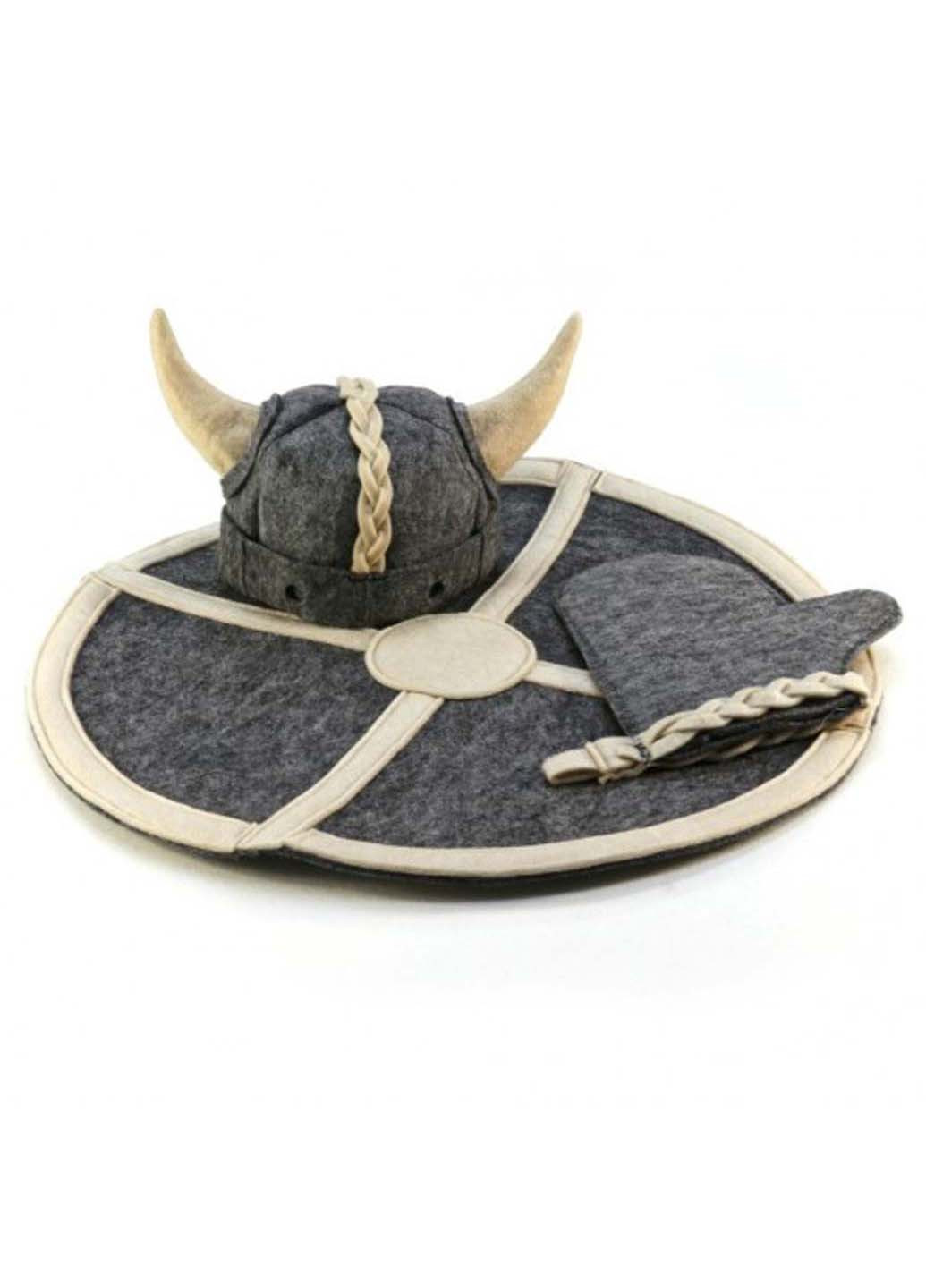 Подарунковий набір для лазні Вікінг 5 предметів Luxyart (257099444)