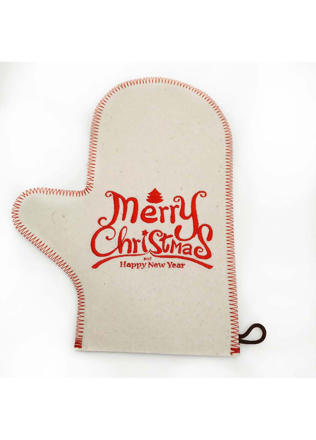 Подарочный набор для бани "Merry Christmas" 5 предметов Luxyart (257099196)