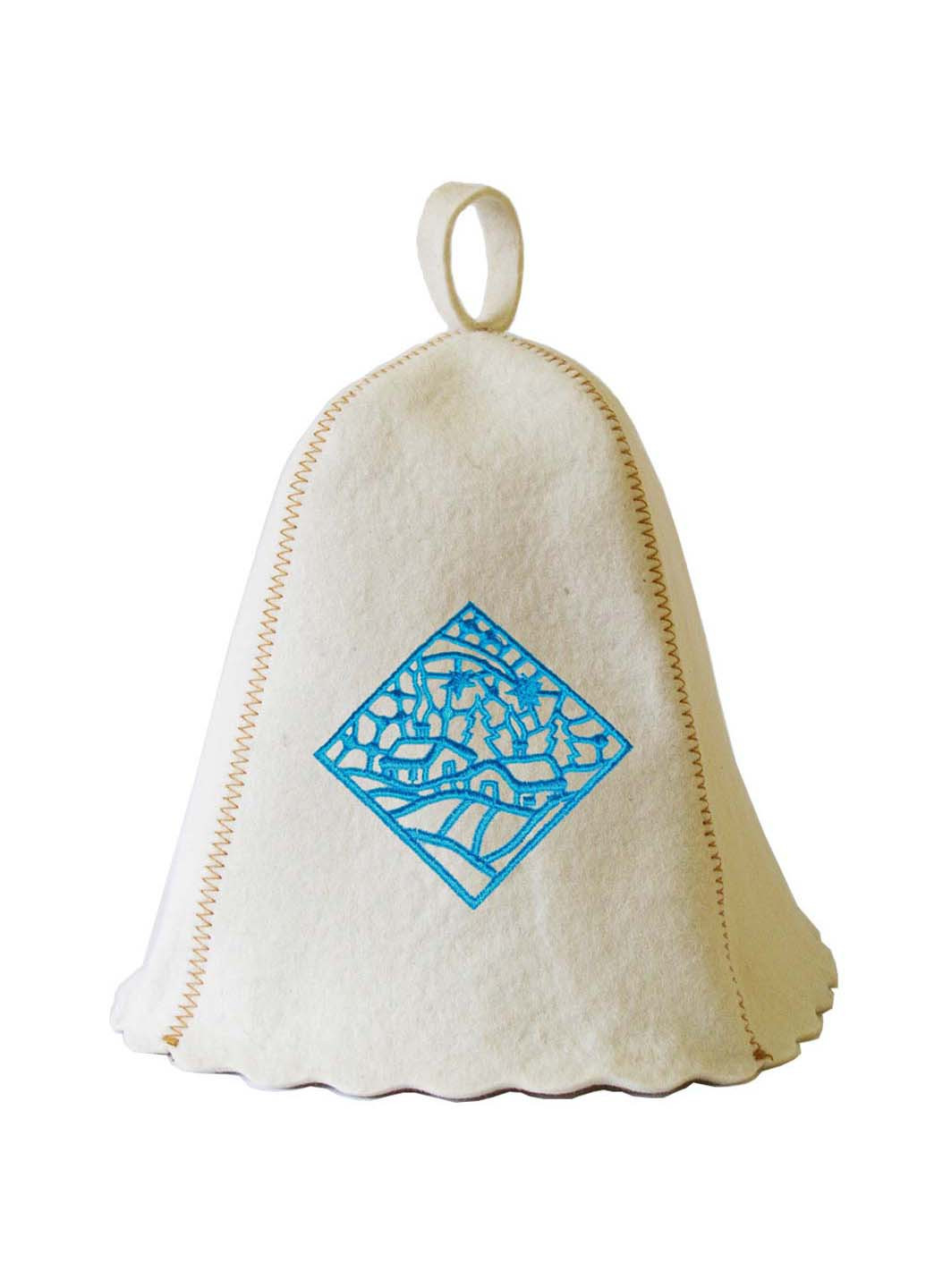 Банна шапка Село в снігу Luxyart (257099359)