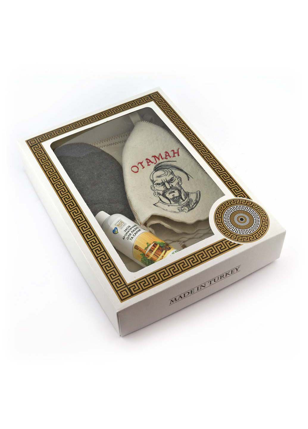 Подарунковий набір для сауни №6 Отаман Sauna pro (257098919)