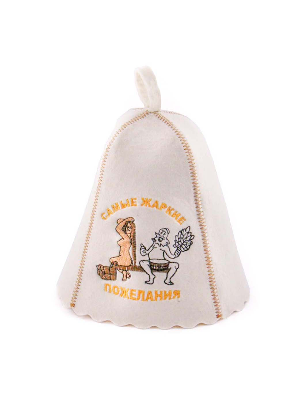 Банная шапка Самые жаркие пожелания Luxyart (257099090)