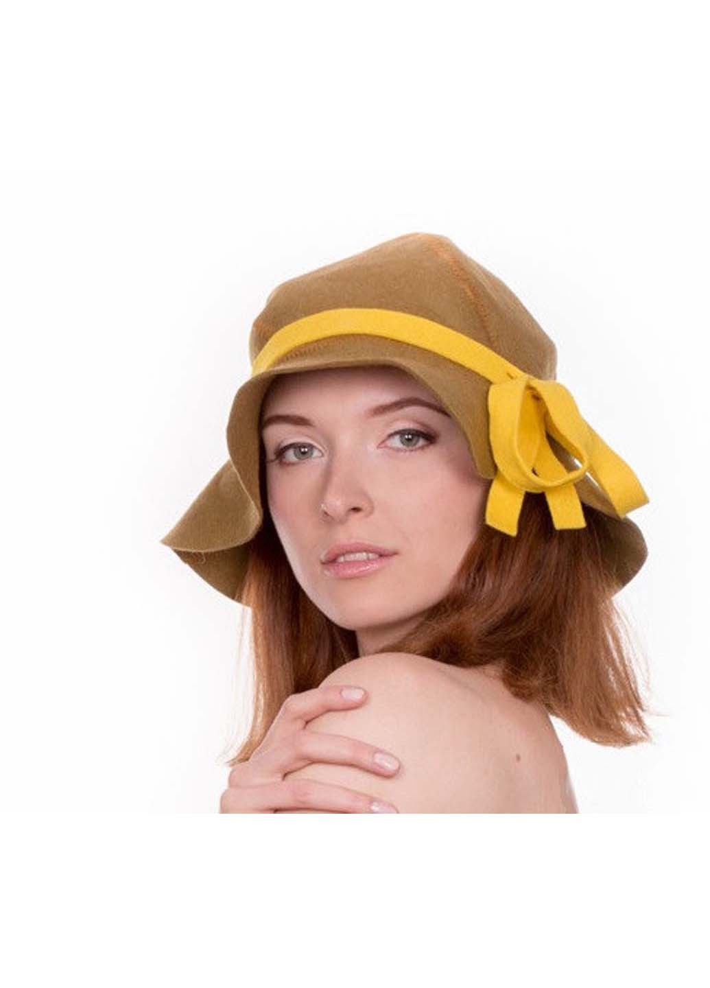 Банная шапка Леди Коричневый Luxyart (257098967)