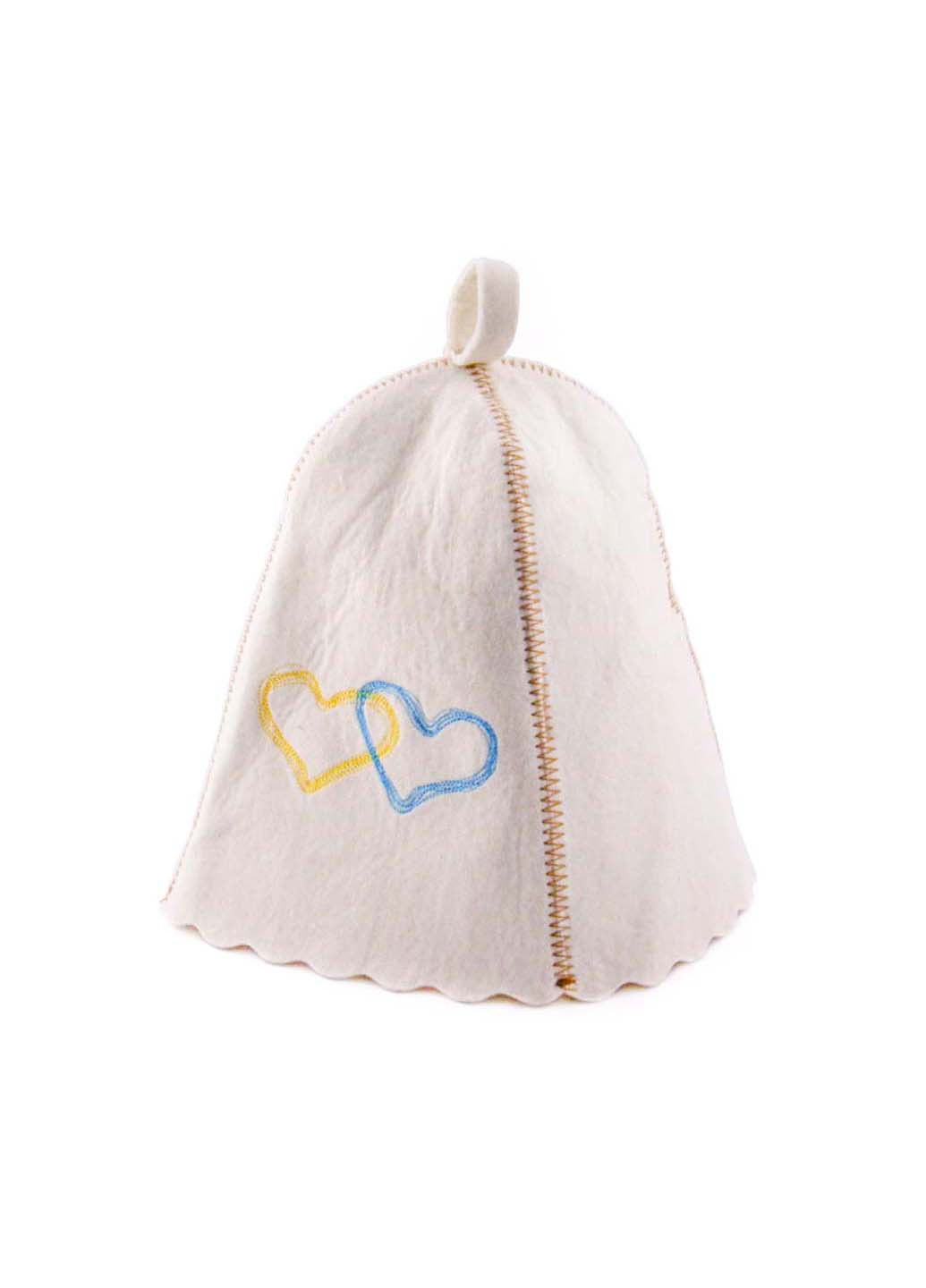 Банная шапка Сердце Украины Luxyart (257099409)