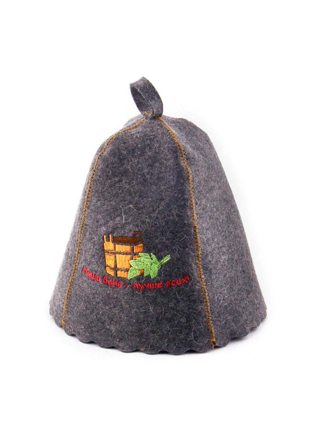 Банная шапка Наша баня лучше всех Luxyart (257099117)