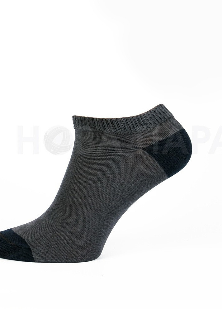 Шкарпетки чоловічі "Нова пара" без еластану 435 39-41р. світло-серий НОВА ПАРА укорочена висота (257108221)