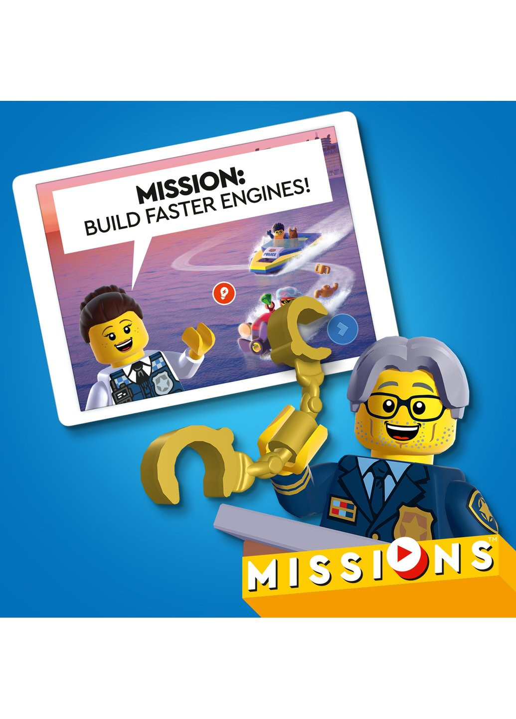 Конструктор City Missions Детективные миссии водной полиции 278 деталей (60355) Lego (257099768)
