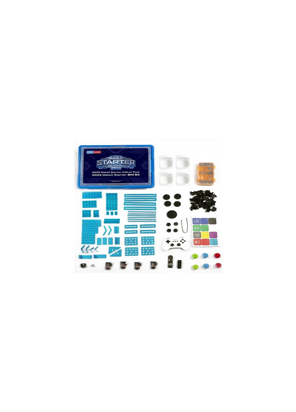 Конструктор Набор для соревнований 2022 MakeX Starter Add-on Pack (P1090043) Makeblock (257099919)