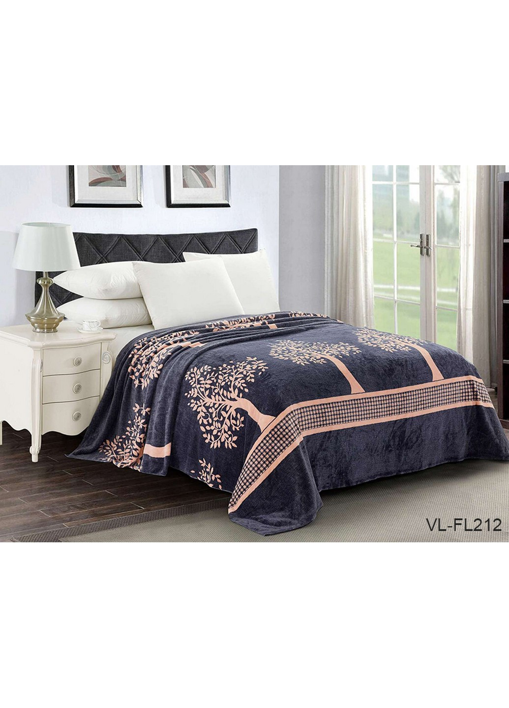 Плед велсофт (микрофибра) 160х220 см Tag (257113006)