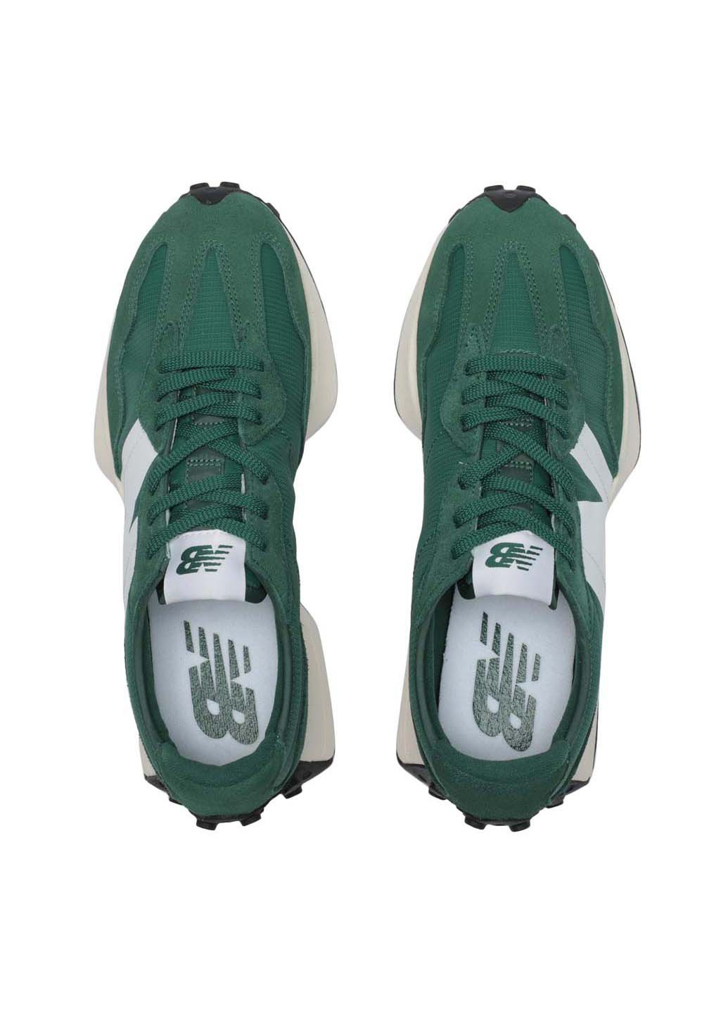 Зеленые демисезонные кроссовки New Balance