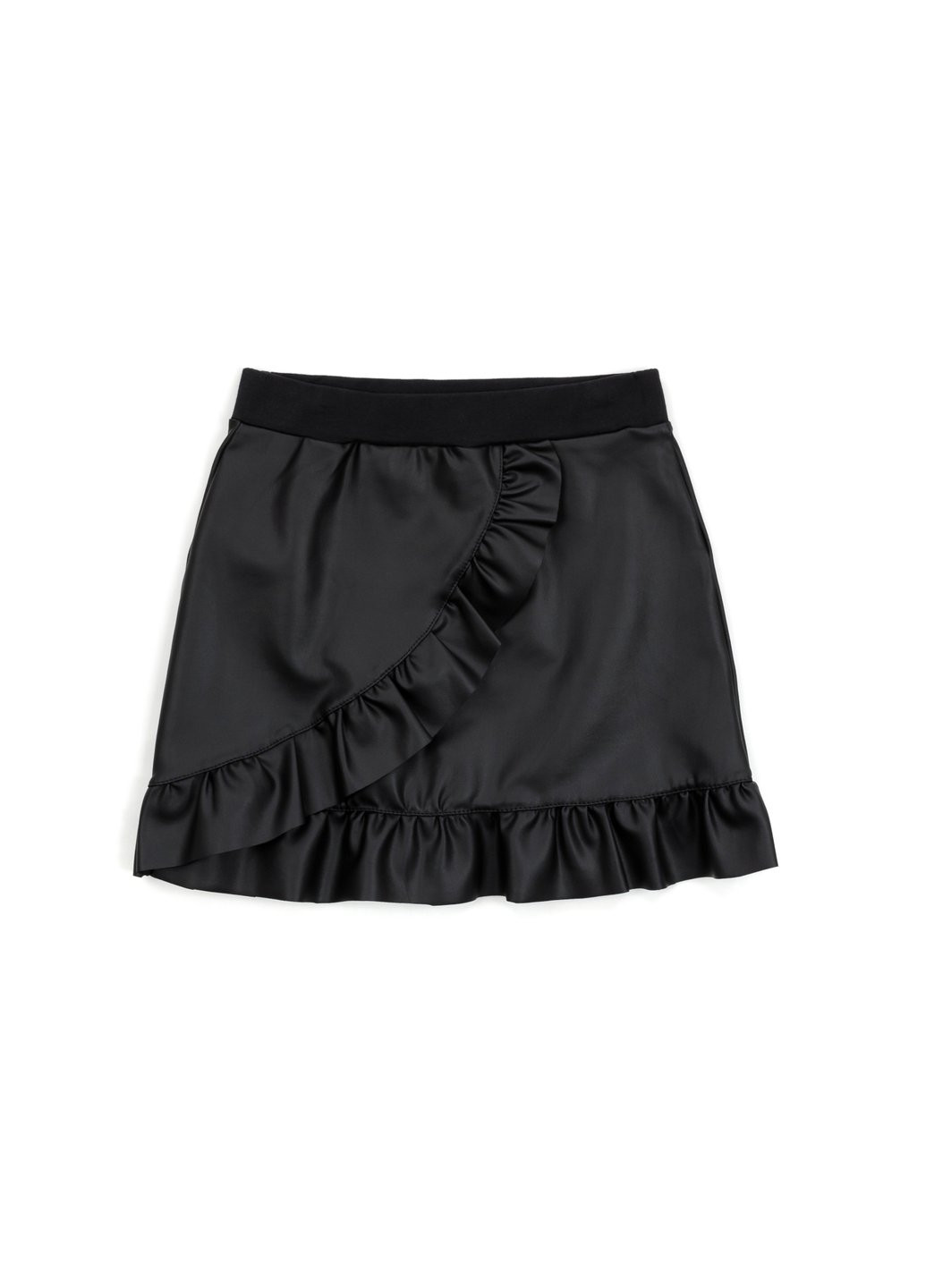 Спідниця з оборкою (6644-140G-black) Lovetti (257142540)