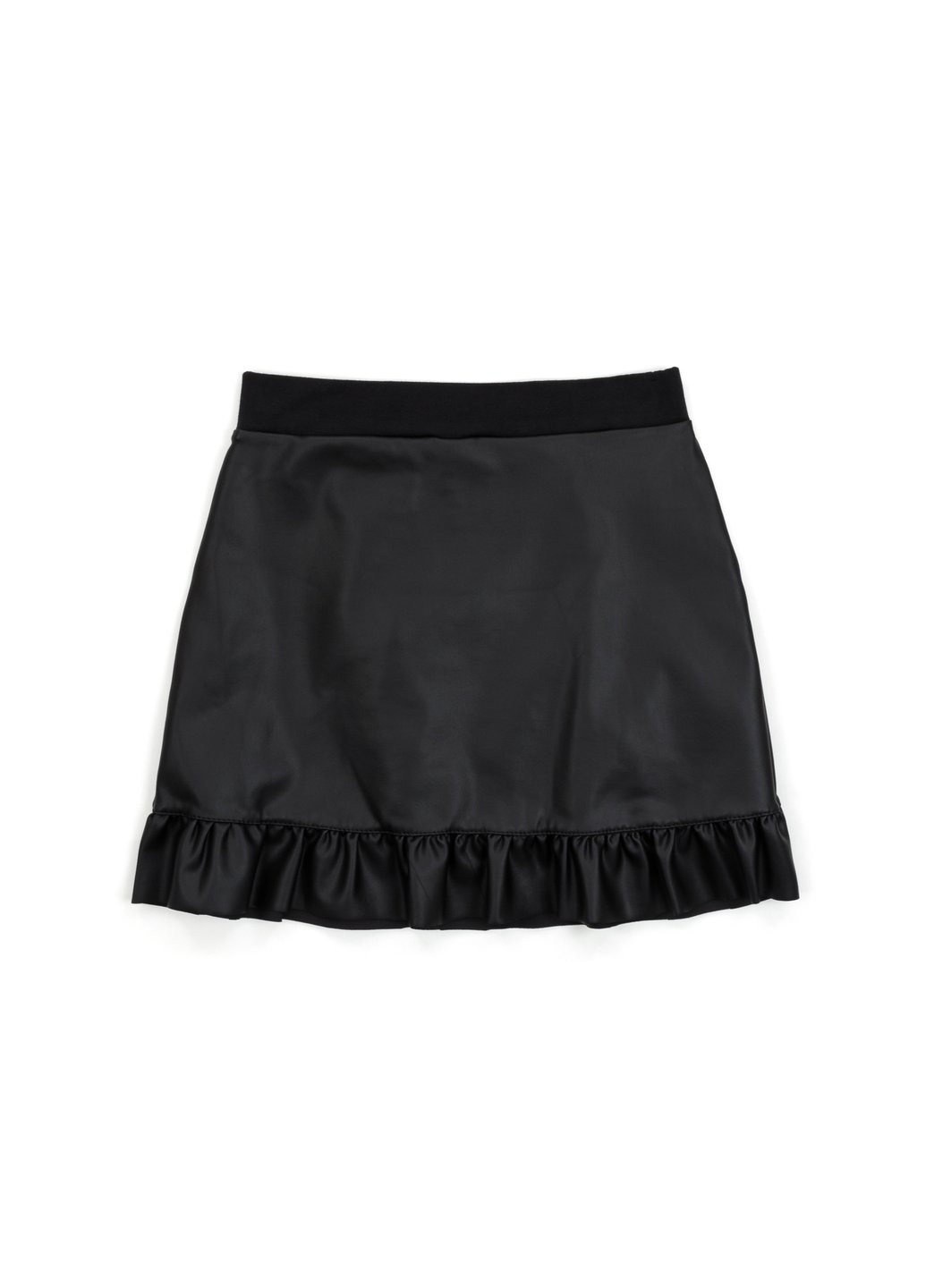 Спідниця з оборкою (6644-140G-black) Lovetti (257142540)