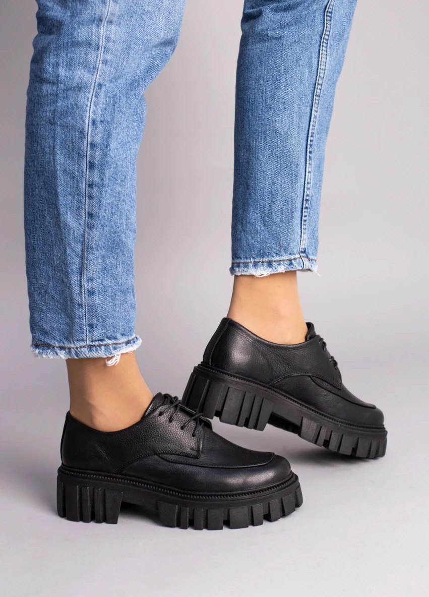 Brand Туфли ShoesBand черный з натуральная кожа, — демисезон (257136550)