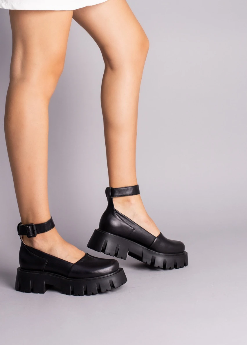Brand Туфли ShoesBand черный з натуральная кожа, — демисезон (257136564)