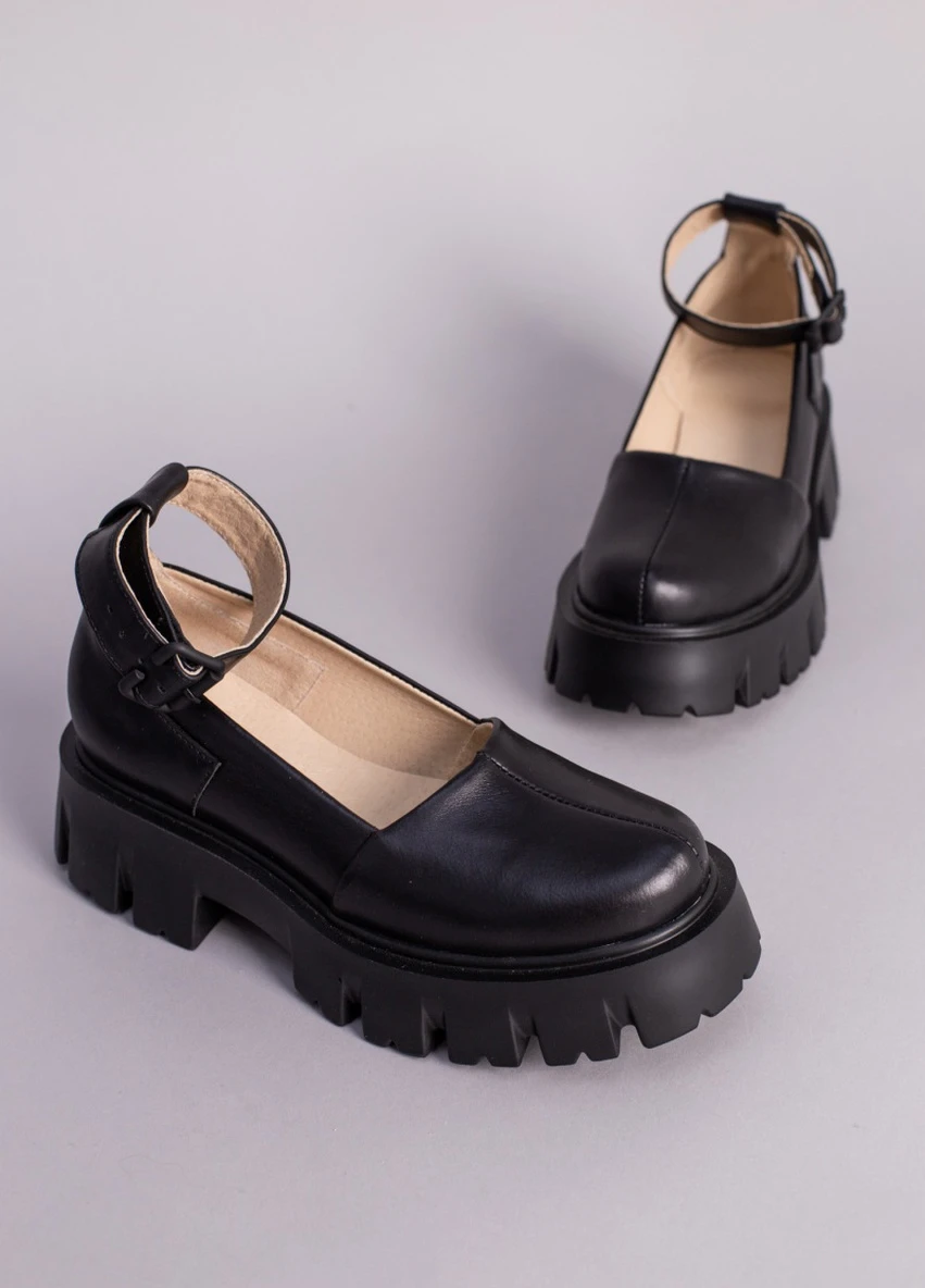 Brand Туфли ShoesBand черный з натуральная кожа, — демисезон (257136564)