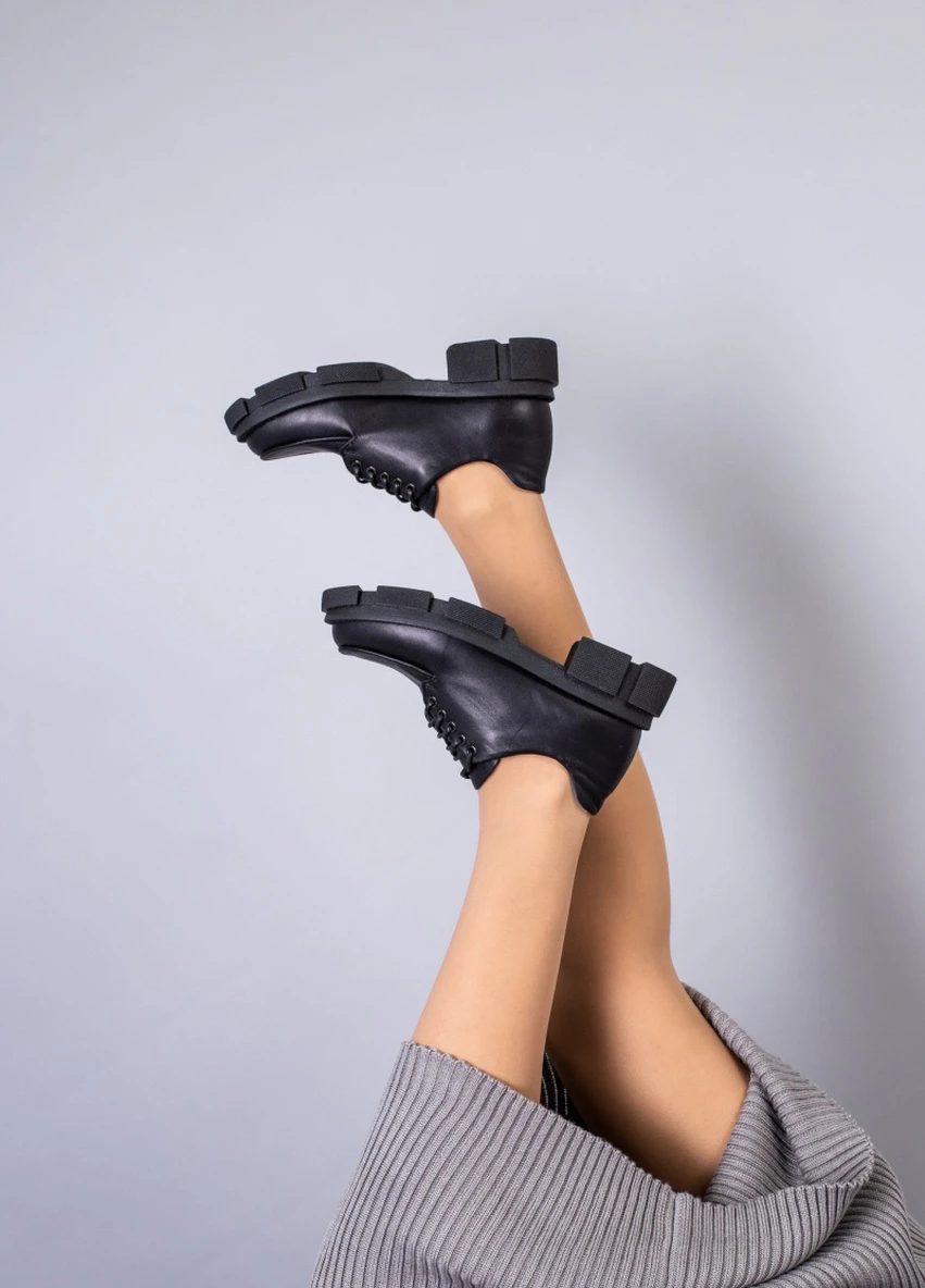Brand Туфли ShoesBand черный з натуральная кожа, — демисезон (257136459)