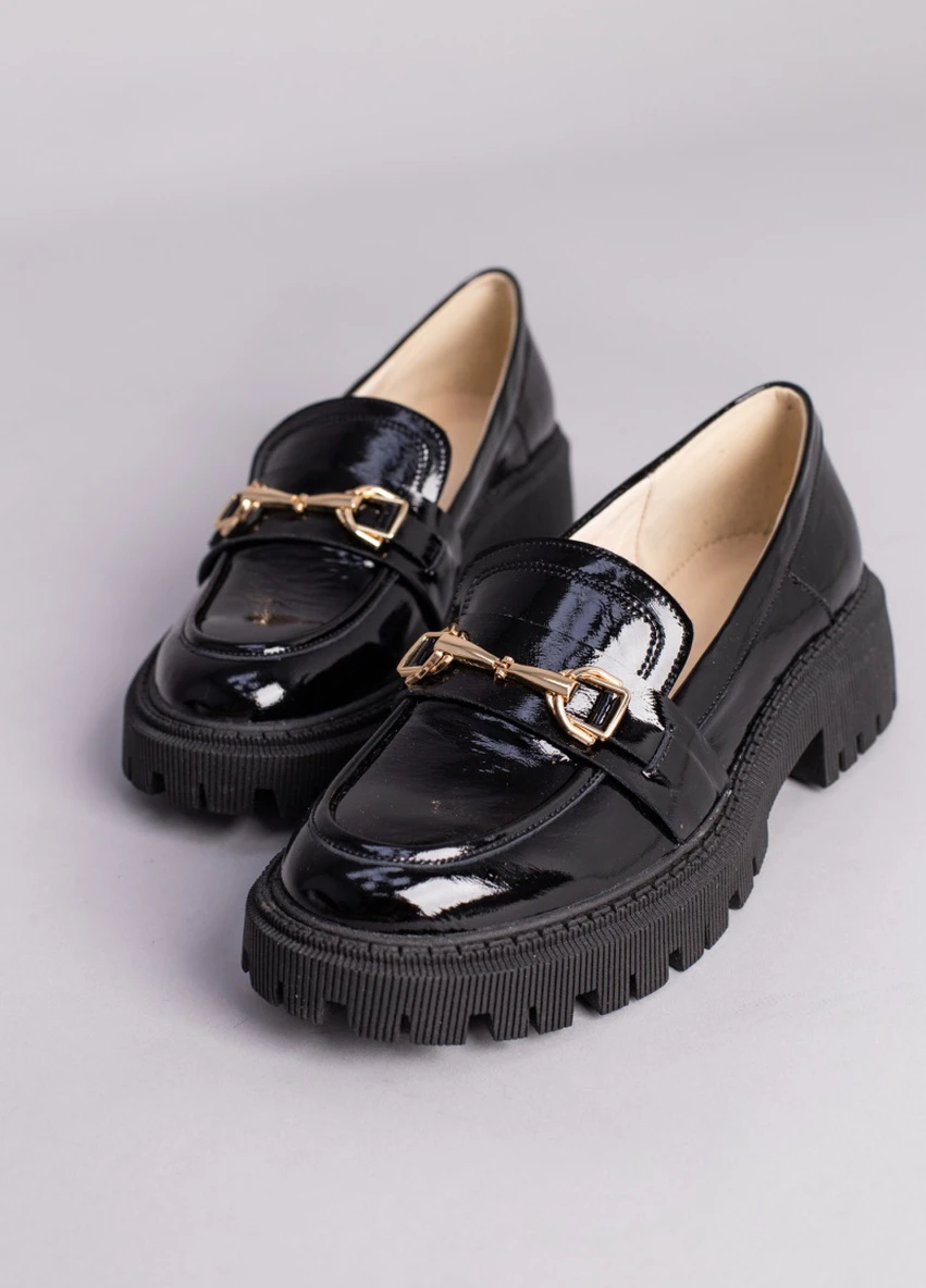 Brand Туфлі ShoesBand чорний з натуральна шкіра, — демісезон (257136315)