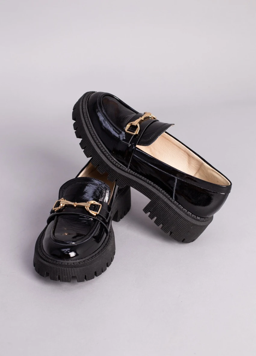 Brand Туфлі ShoesBand чорний з натуральна шкіра, — демісезон (257136315)