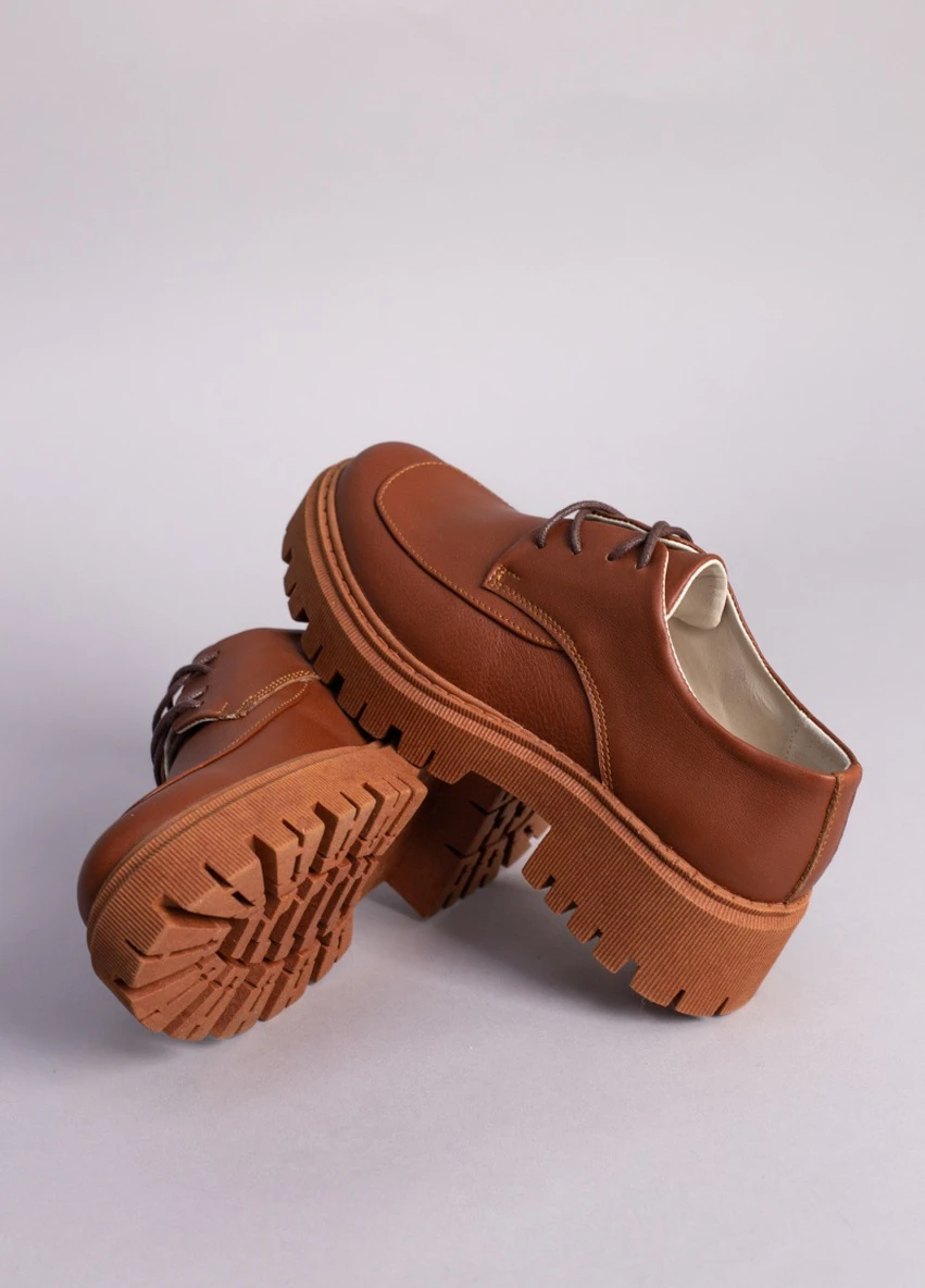 Brand Туфлі ShoesBand коричневий з натуральна шкіра, — демісезон (257136302)