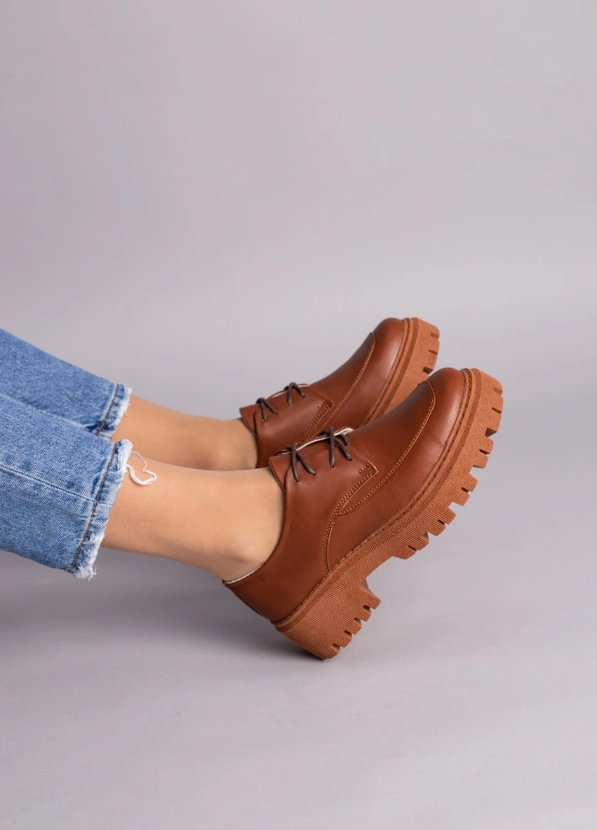 Brand Туфлі ShoesBand коричневий з натуральна шкіра, — демісезон (257136302)