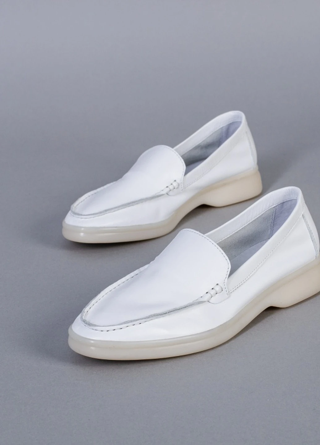 Brand Туфлі ShoesBand білий з натуральна шкіра, — демісезон (257136279)