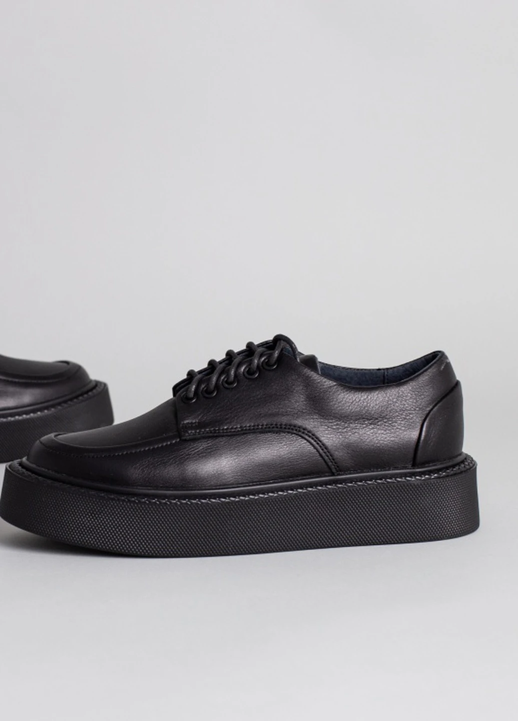 Brand Туфлі ShoesBand чорний з натуральна шкіра, — демісезон (257136173)